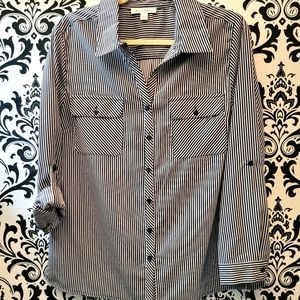 Womens Dressy button up blouse